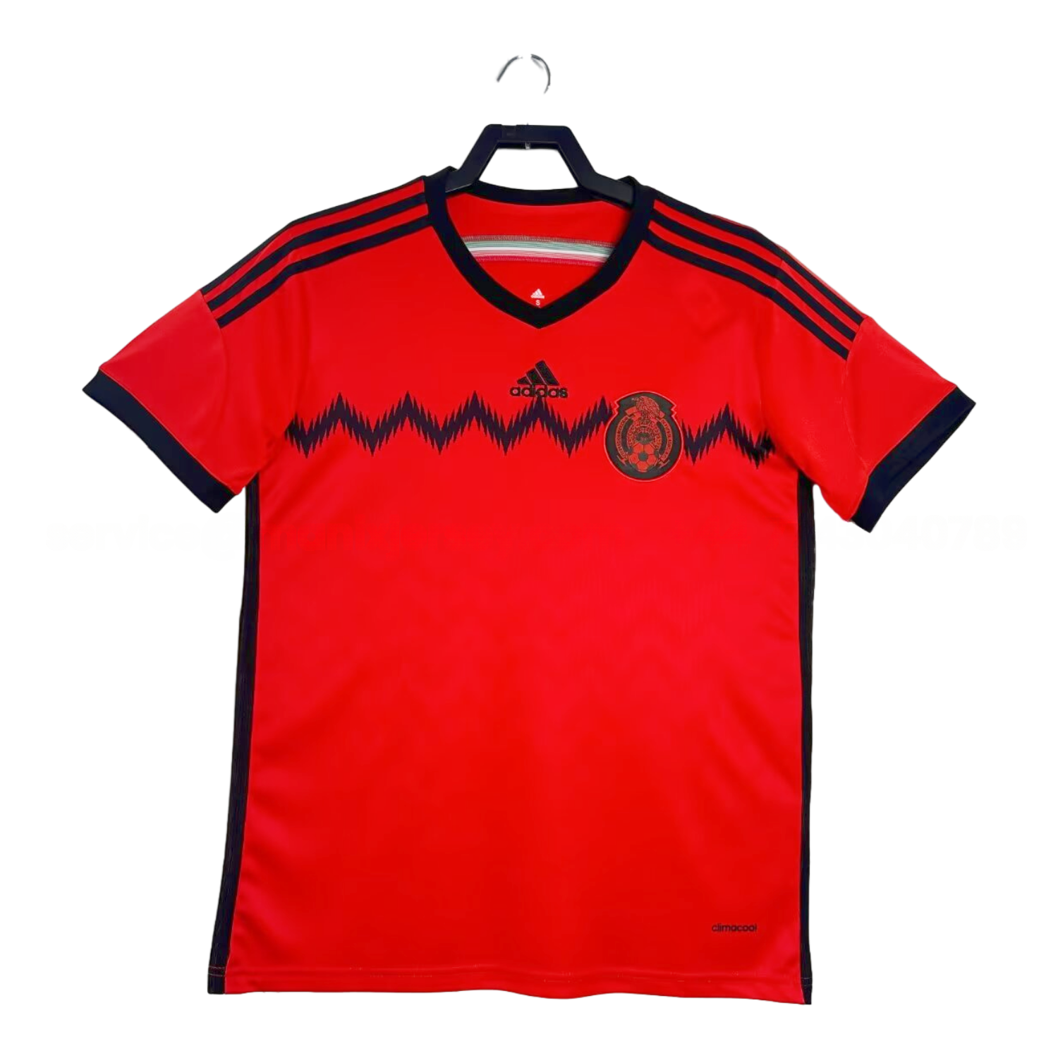 Retro Mexico 2014 Away Red Jersey - JerseysGala