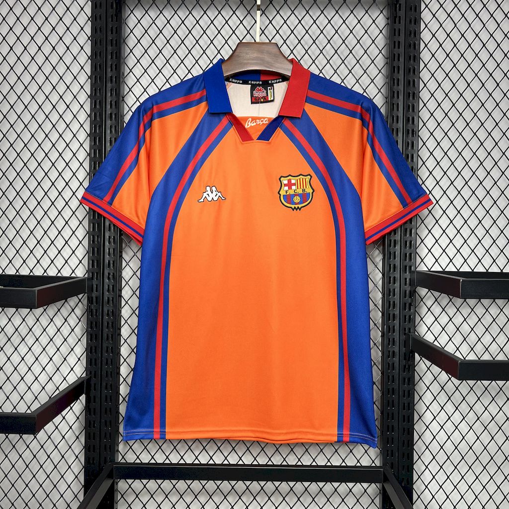 Retro Barcelona 1997-98 European Away Jersey - JerseysGala
