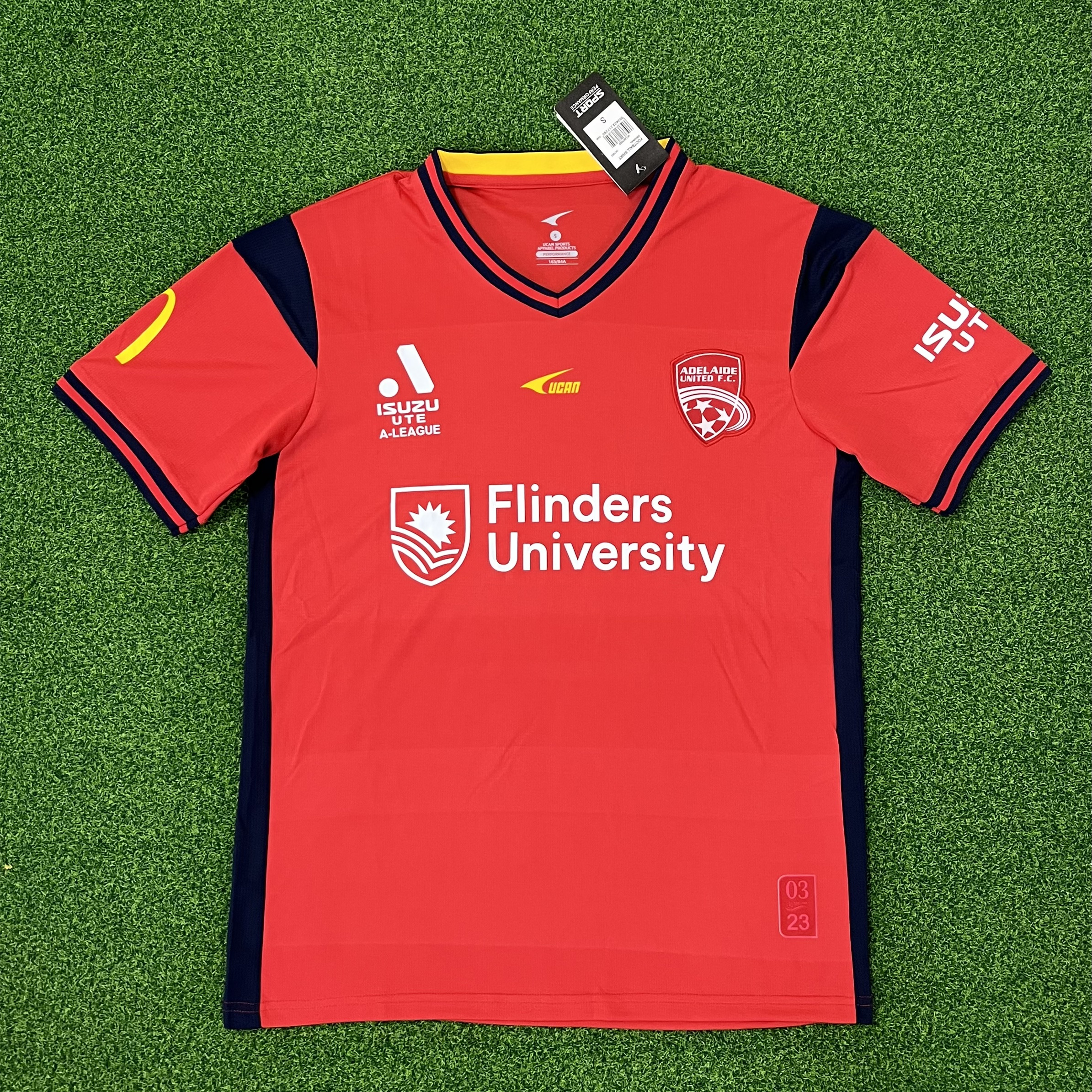 Adelaide United 23-24 Home Stadium Jersey - Fans Version - JerseysGala