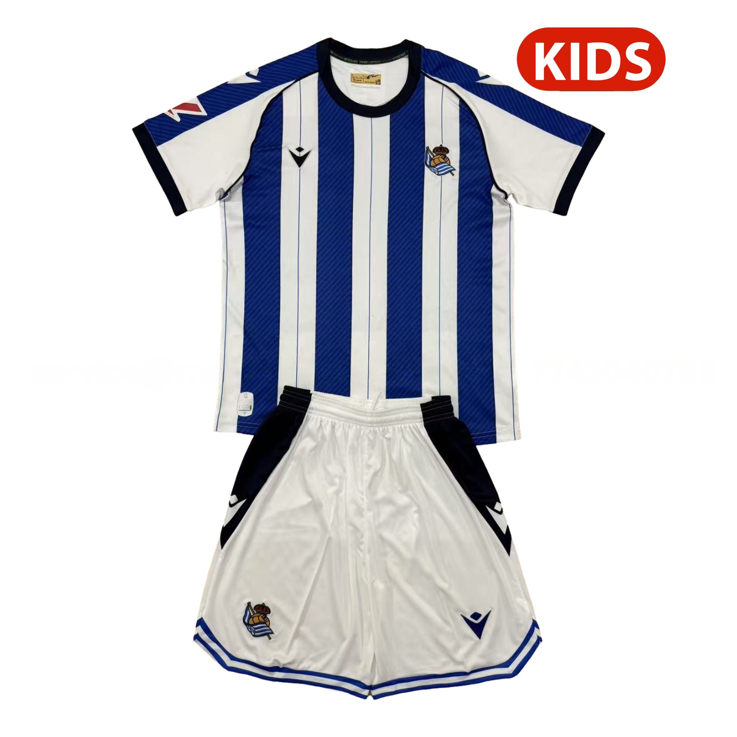 Real Sociedad 25-26 Home Kids Kit - JerseysGala
