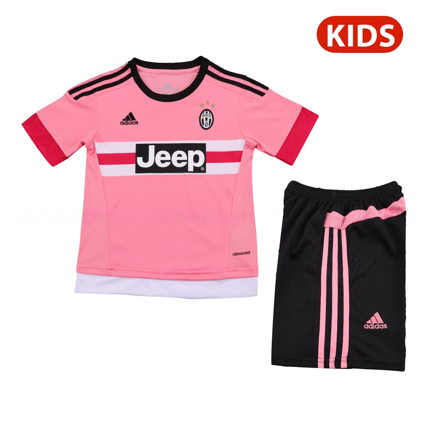 Retro Juventus 2015-16 Away Kids Kit - JerseysGala