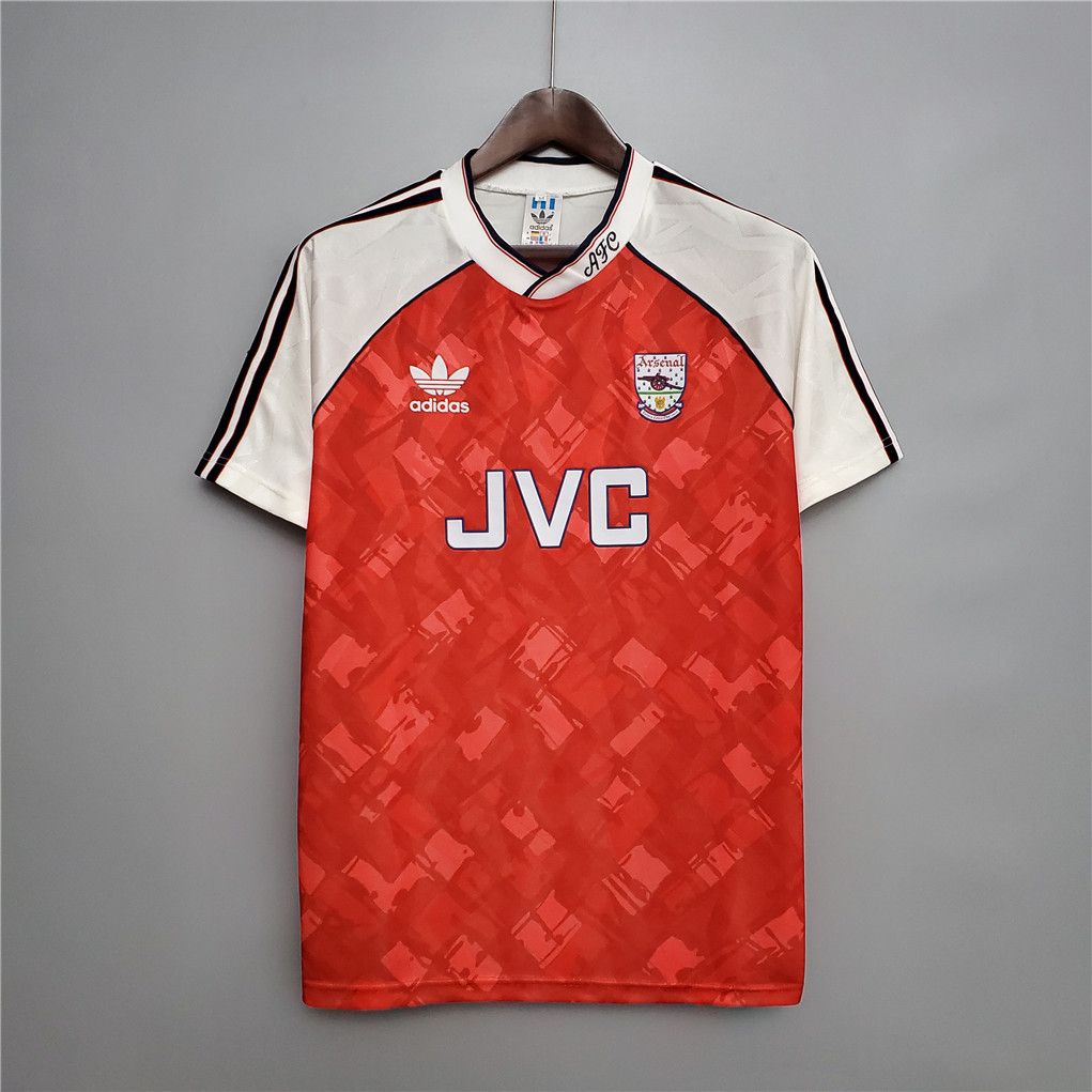 Retro Arsenal 90-92 Home Stadium Jersey - JerseysGala