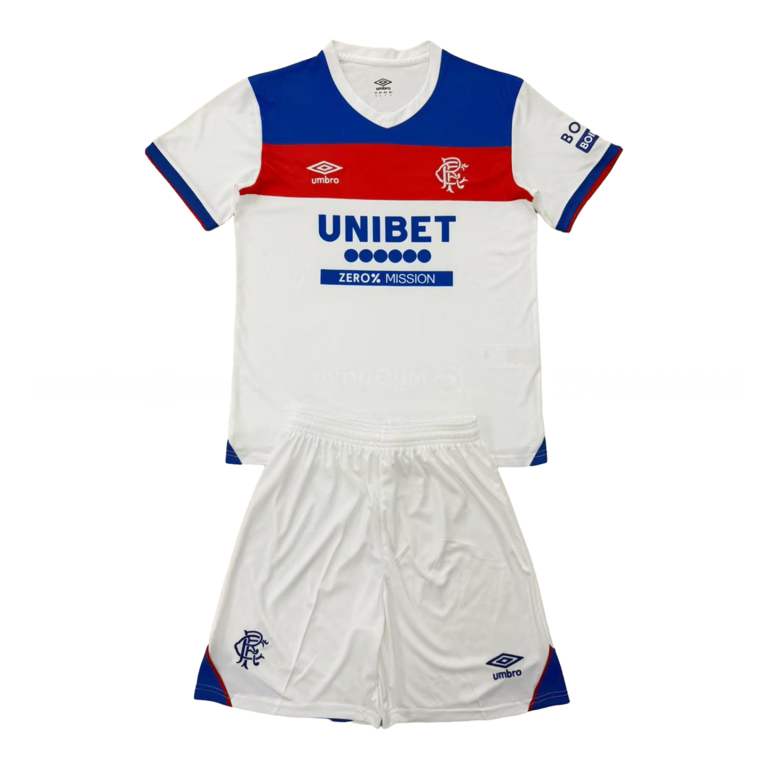 Glasgow Rangers 25-26 Away Men's Adult Jersey Set - Fans Version - JerseysGala