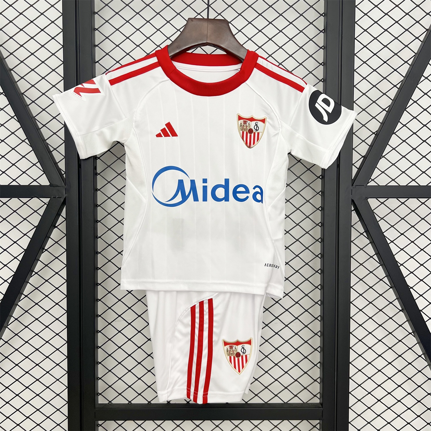 Sevilla 25-26 Home Kids Kit - JerseysGala