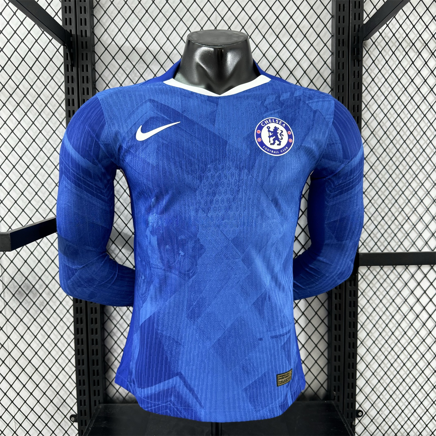 C.H.E.L.S.E.A 25-26 Home Unsponsored Blue Long Sleeves Jersey - Player Version - JerseysGala