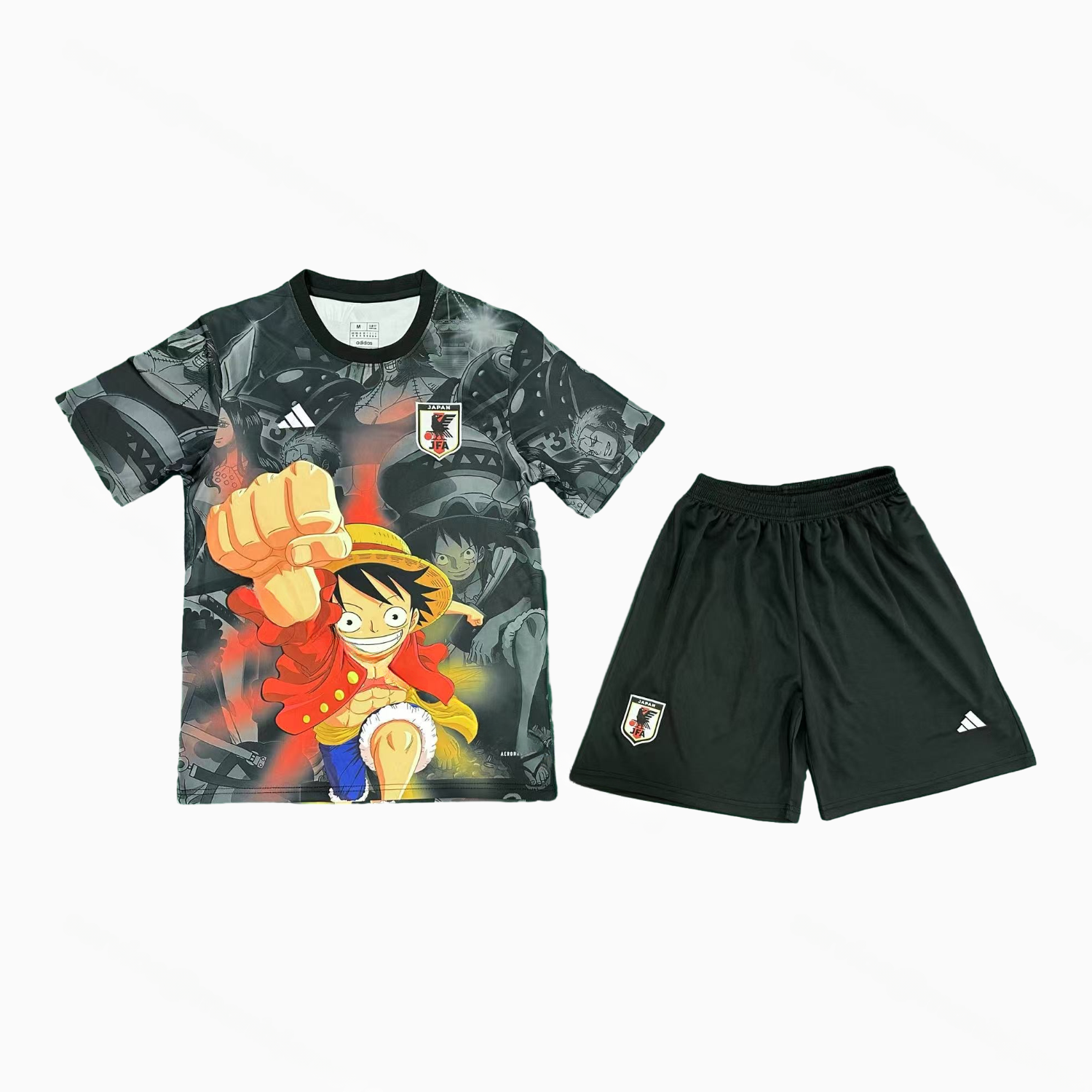 Japan 25-26 Luffy Childhood Special Men's Adult Jersey Set - Fans Version - JerseysGala