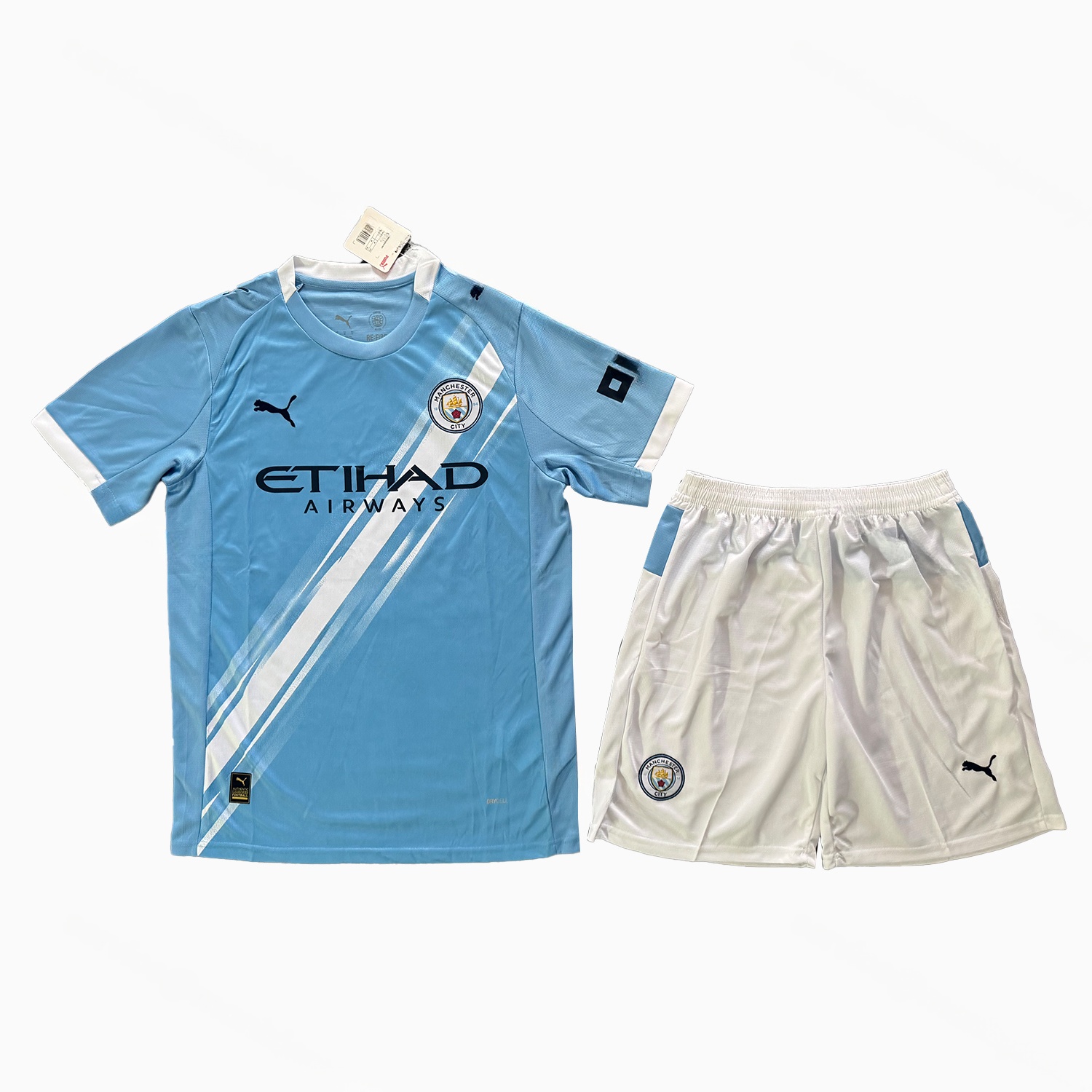 Manchester City 25-26 Home Men's Adult Jersey Set - Fans Version - JerseysGala