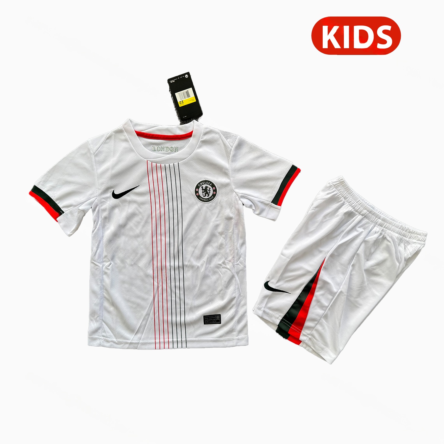 C.H.E.L.S.E.A 25-26 Away Unsponsored Kids Kit - JerseysGala