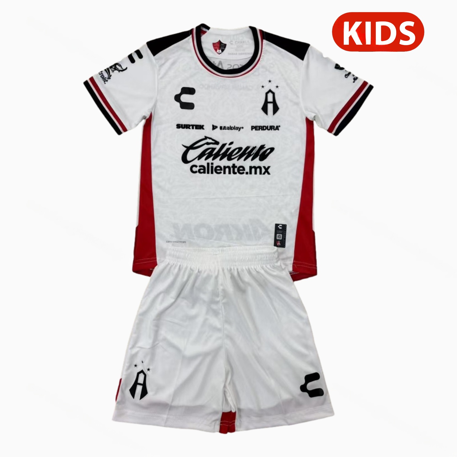 Atlas 25-26 Away White Kids Kit - JerseysGala