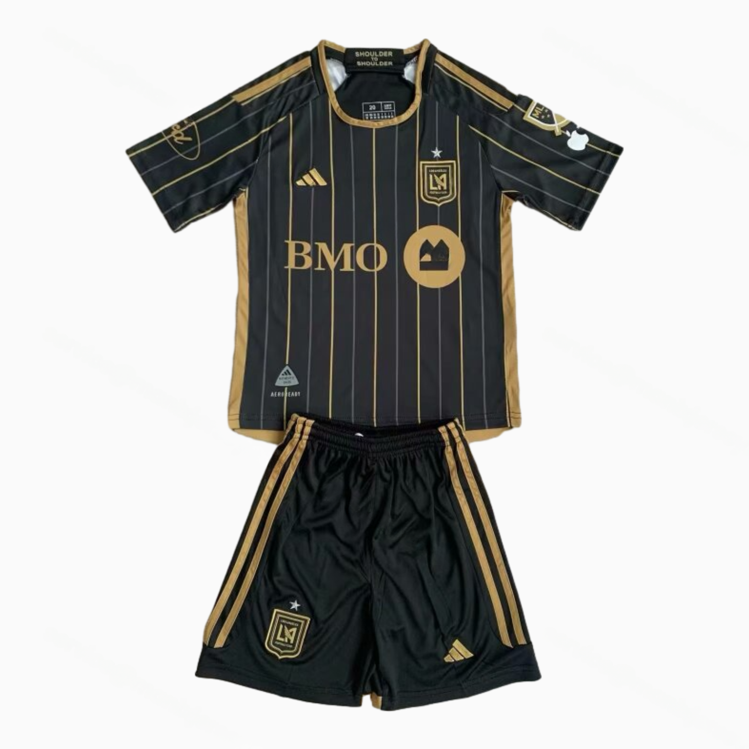 Los Angeles FC 2025 Home Men's Adult Jersey Set - Fans Version - JerseysGala