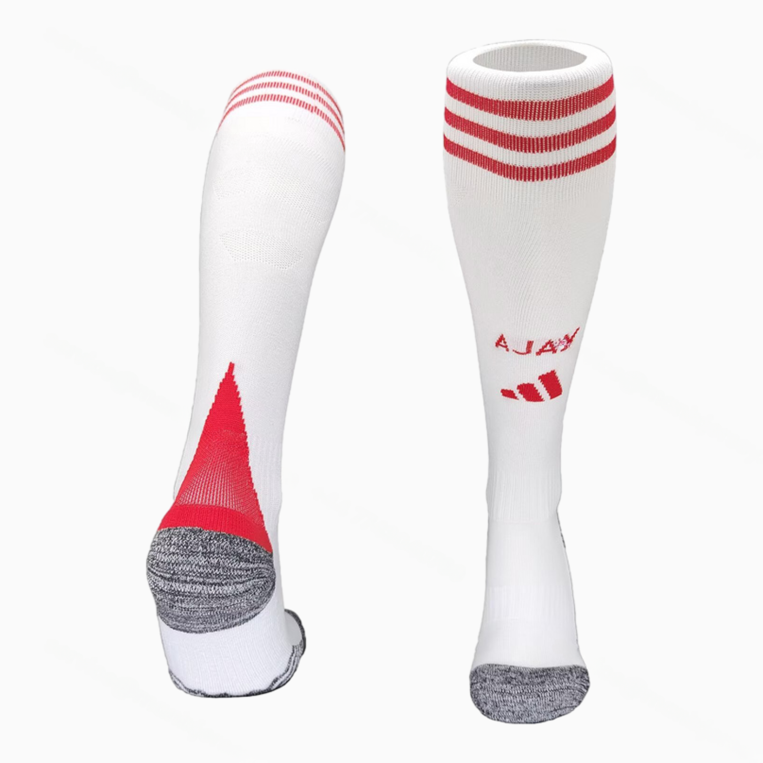 Ajax 25-26 Home Socks - White - JerseysGala