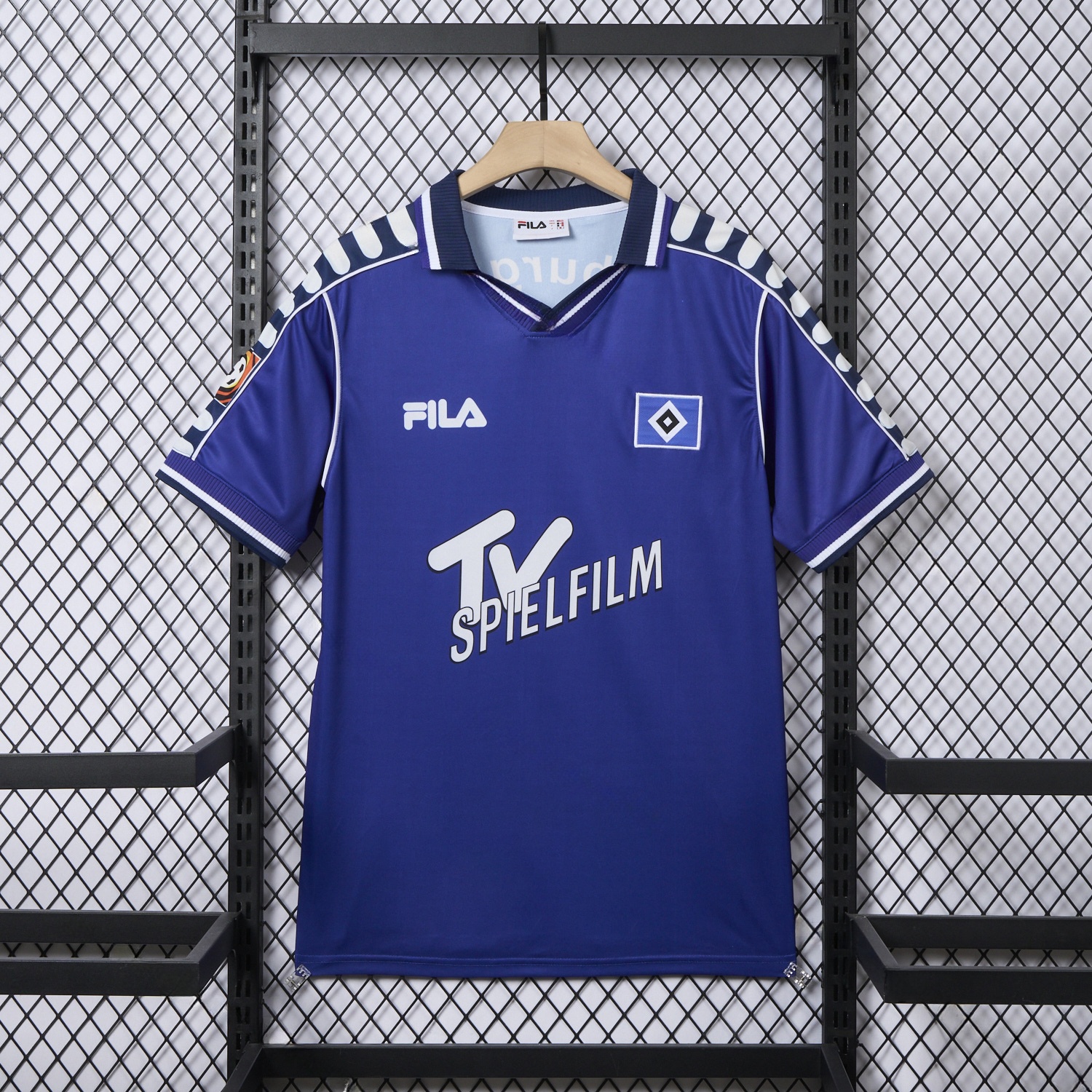 Retro Hamburger SV 2000-01 Away Blue Jersey - JerseysGala