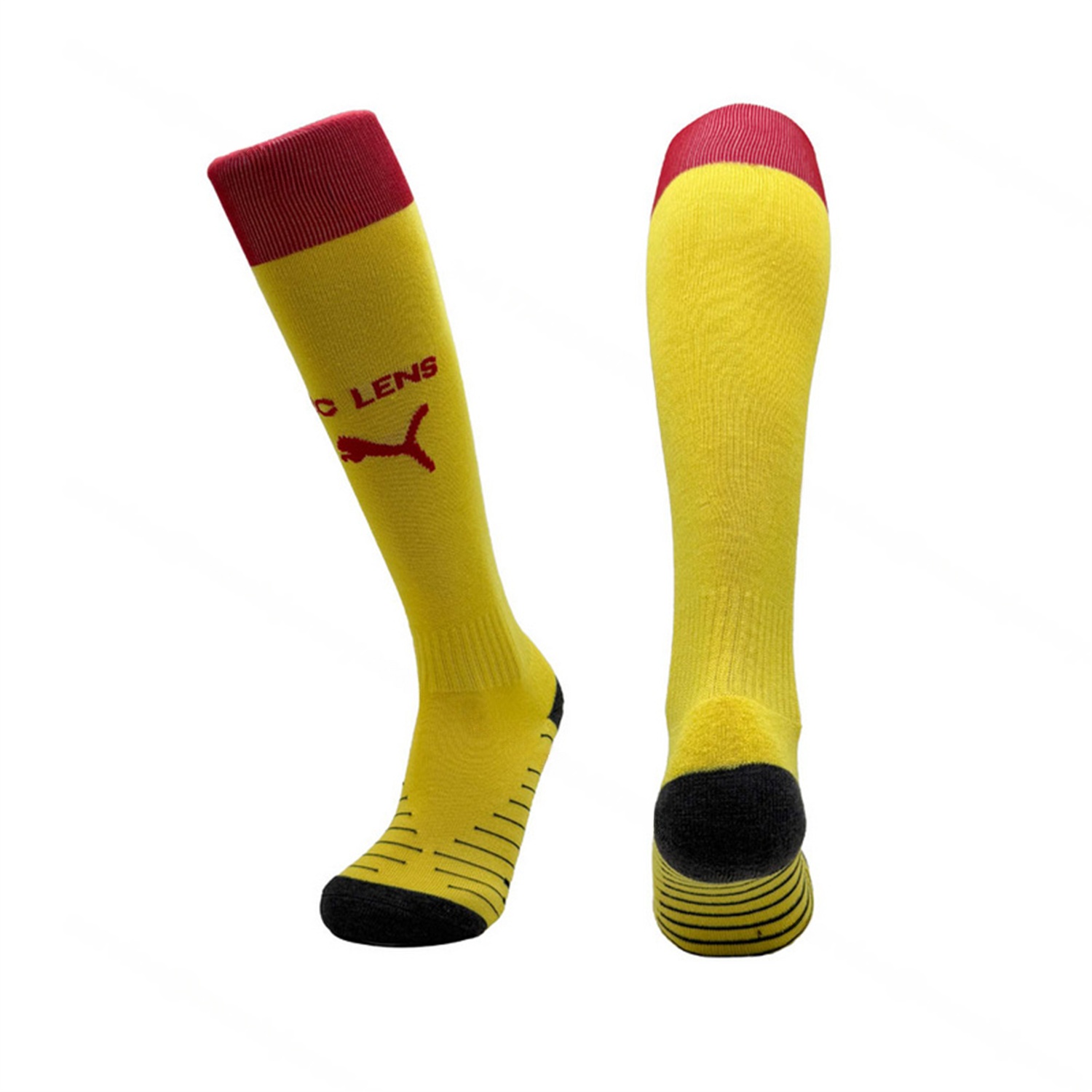 Lens 25-26 Home Socks - Yellow - JerseysGala