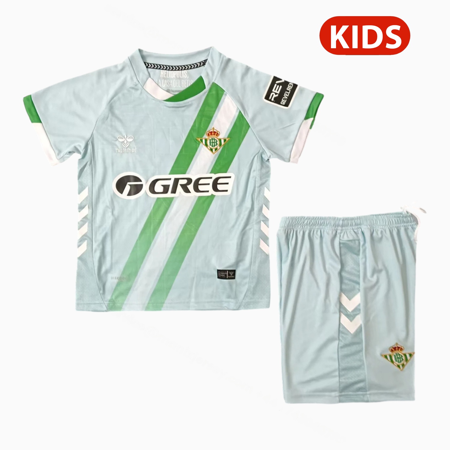Real Betis 25-26 Away Kids Kit - JerseysGala