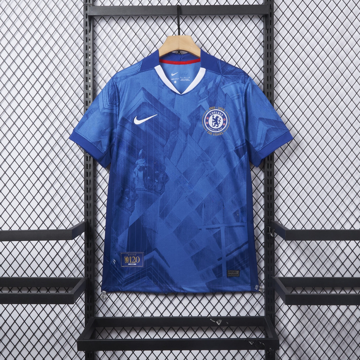 C.H.E.L.S.E.A 25-26 120th Anniversary Home Unsponsored Jersey - Fans Version - JerseysGala