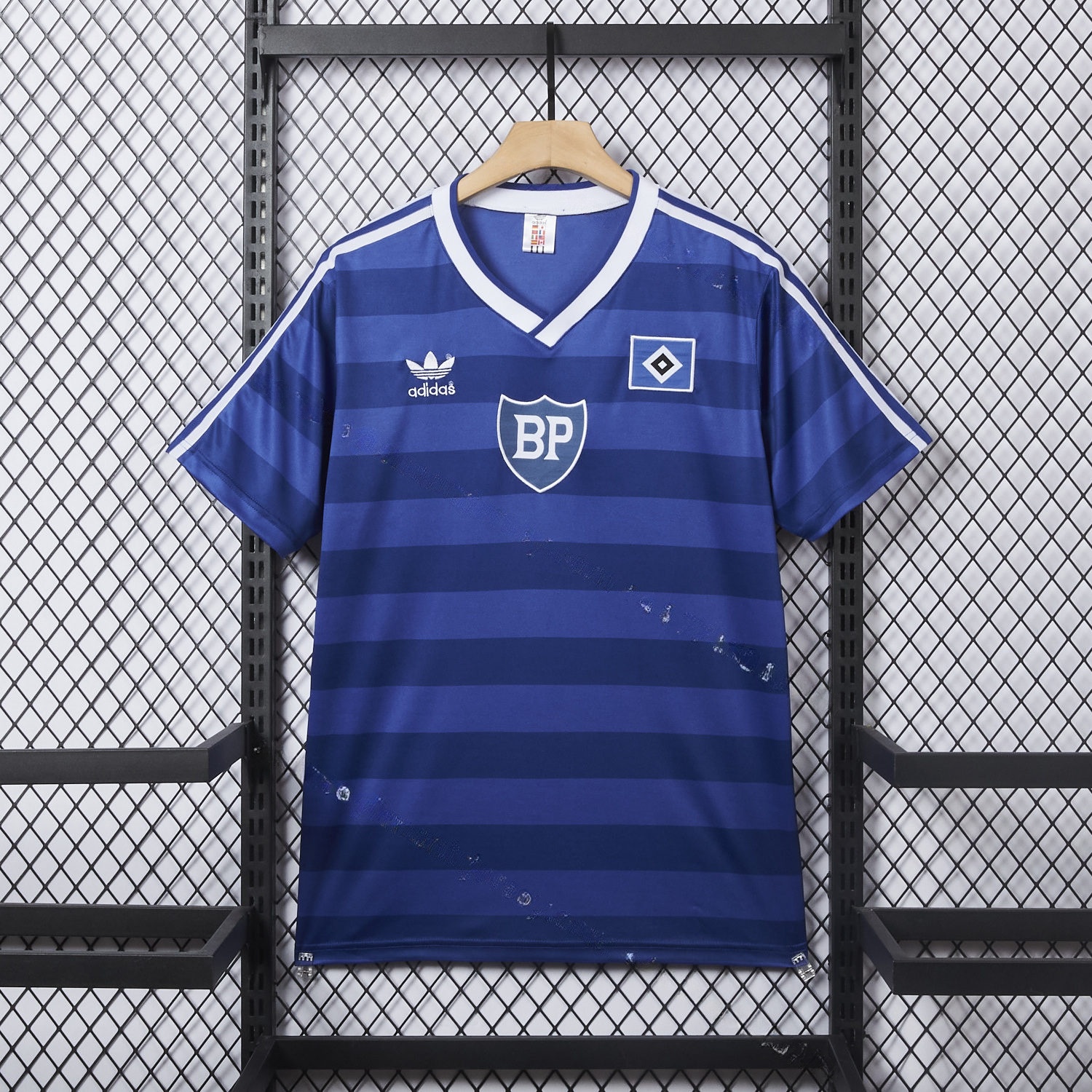Retro Hamburger SV 1986-87 Away Blue Jersey - JerseysGala