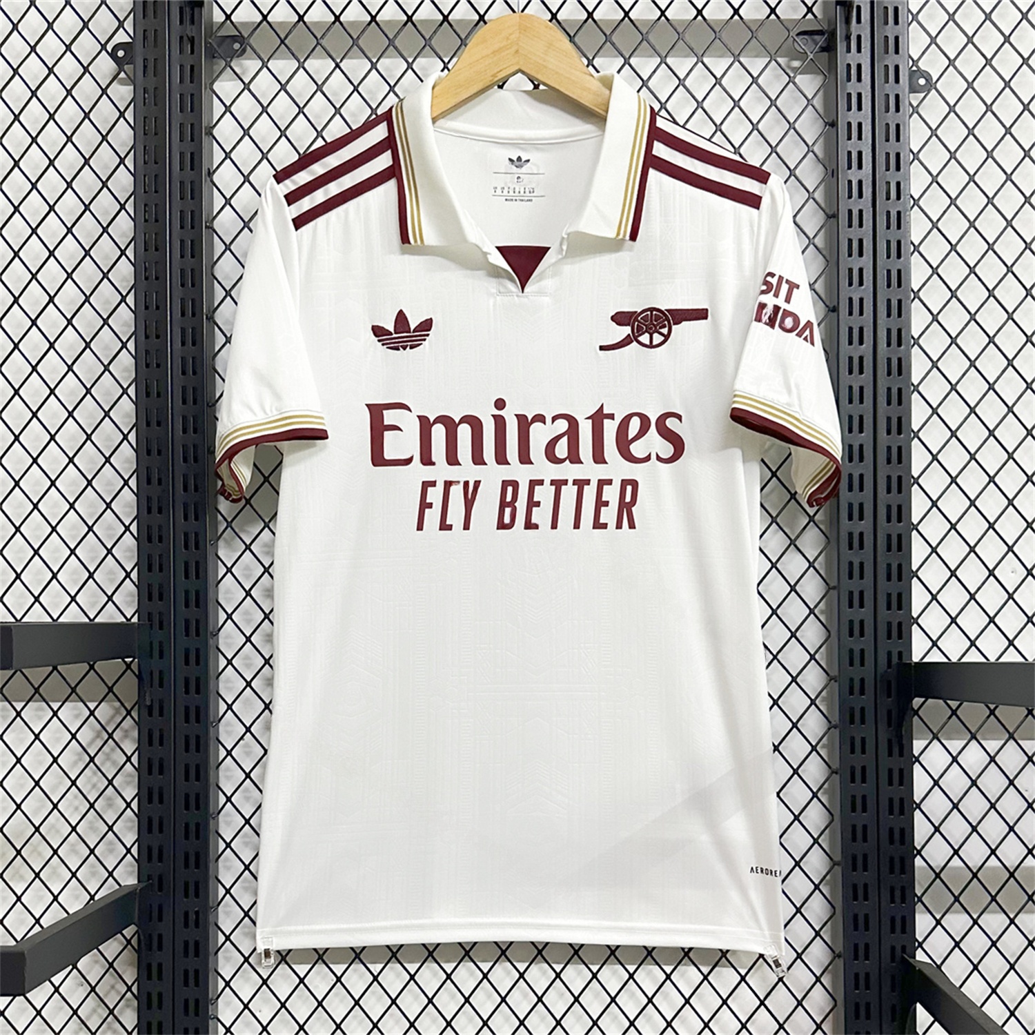 Arsenal 25-26 Third White Jersey - Fans Version - JerseysGala