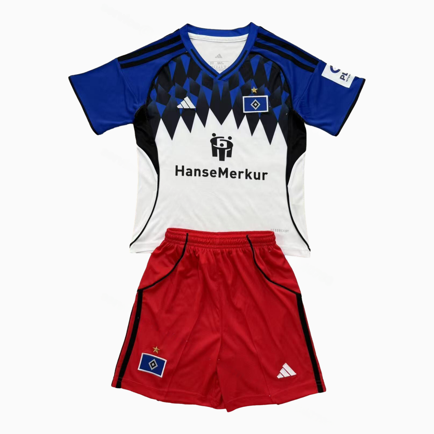 Hamburger SV 25-26 Home Men's Adult Jersey Set - Fans Version - JerseysGala