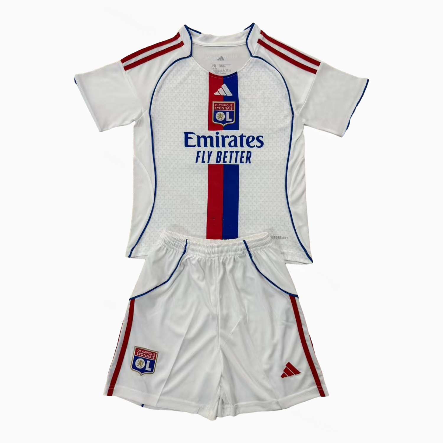 Lyon 25-26 Home Men's Adult Jersey Set - Fans Version - JerseysGala