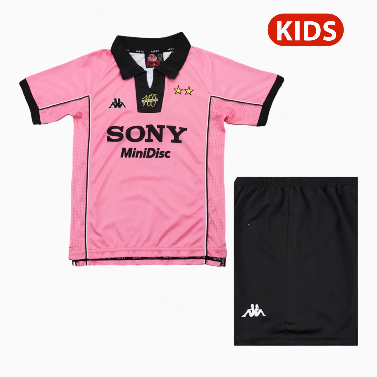 Retro Juventus 1997-98 Away Kids Kit - JerseysGala