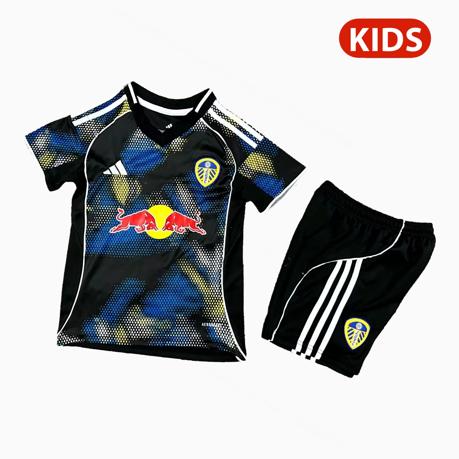 Leeds United 25-26 Third Kids Kit - JerseysGala