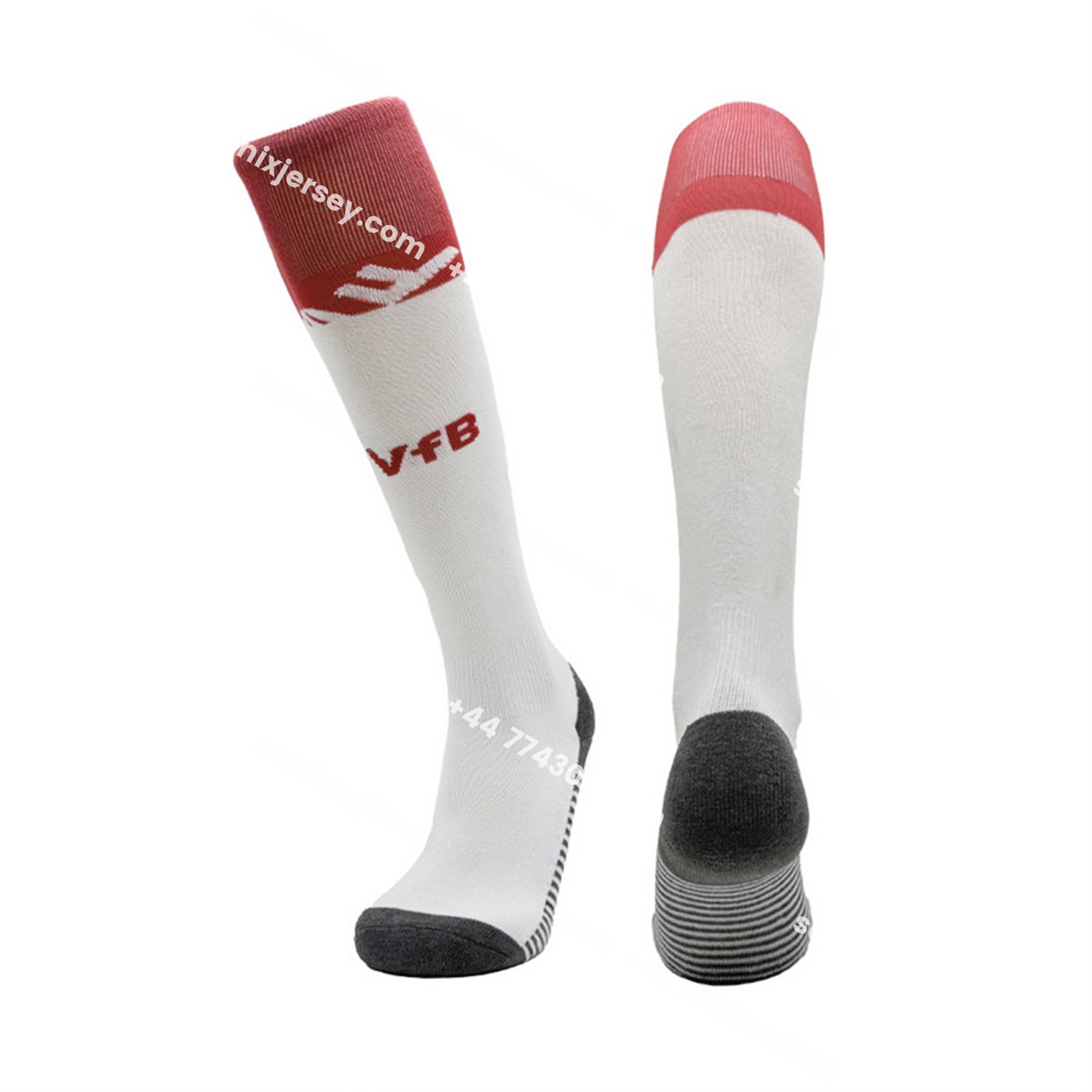 Stuttgart 25-26 Home Socks - White - JerseysGala