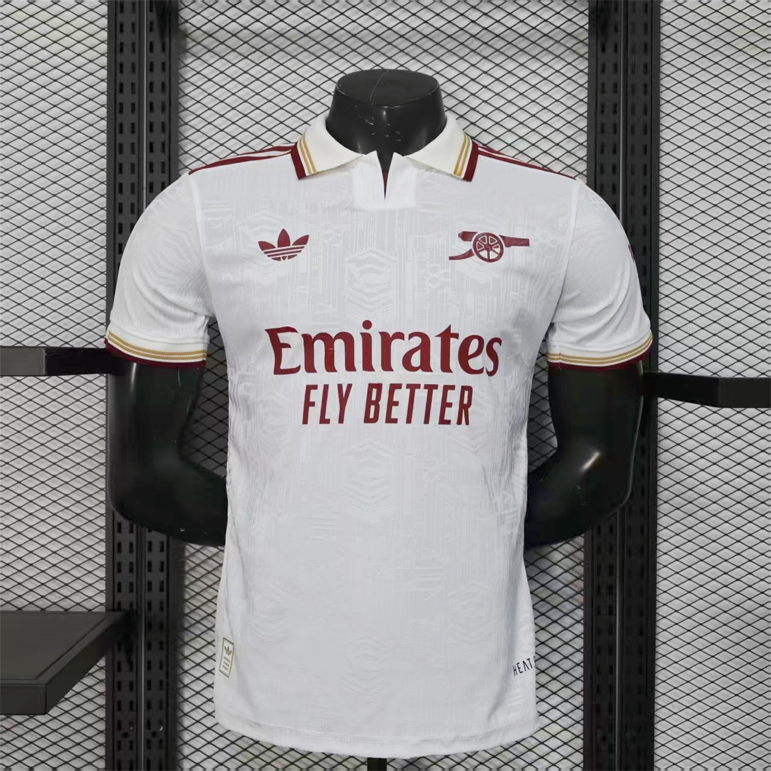 Arsenal 25-26 Third White Jersey - Player Version - JerseysGala