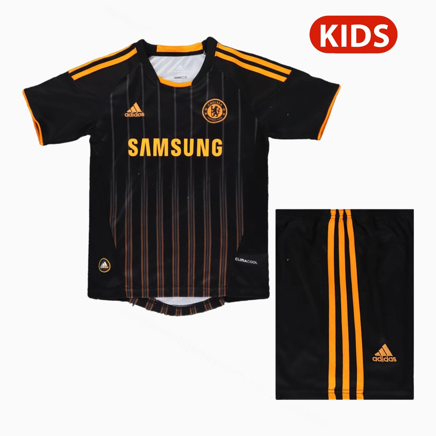 Retro C.H.E.L.S.E.A 2010-11 Away Kids Kit - JerseysGala