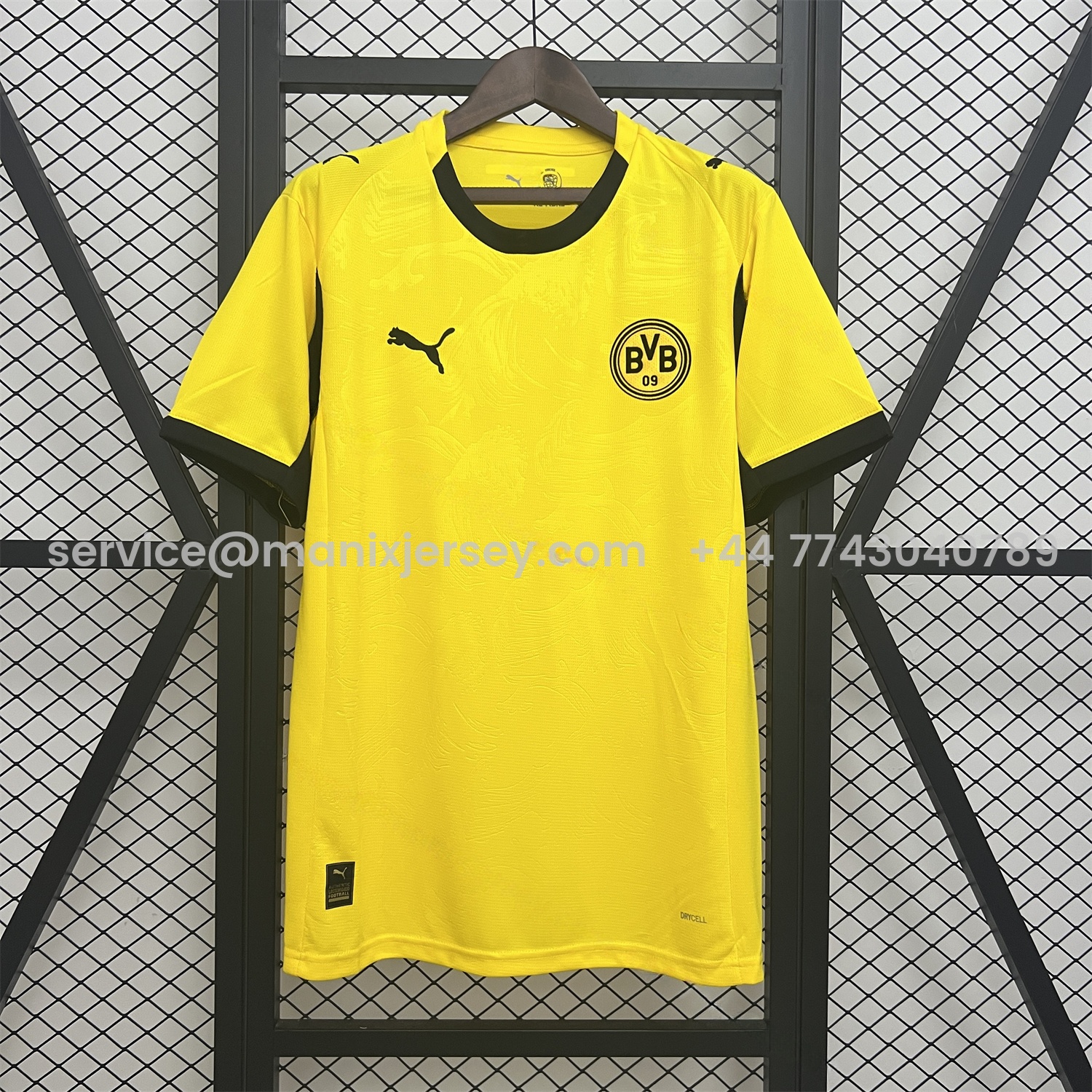 Dortmund 25-26 Yellow Cup Jersey - Fans Version - JerseysGala