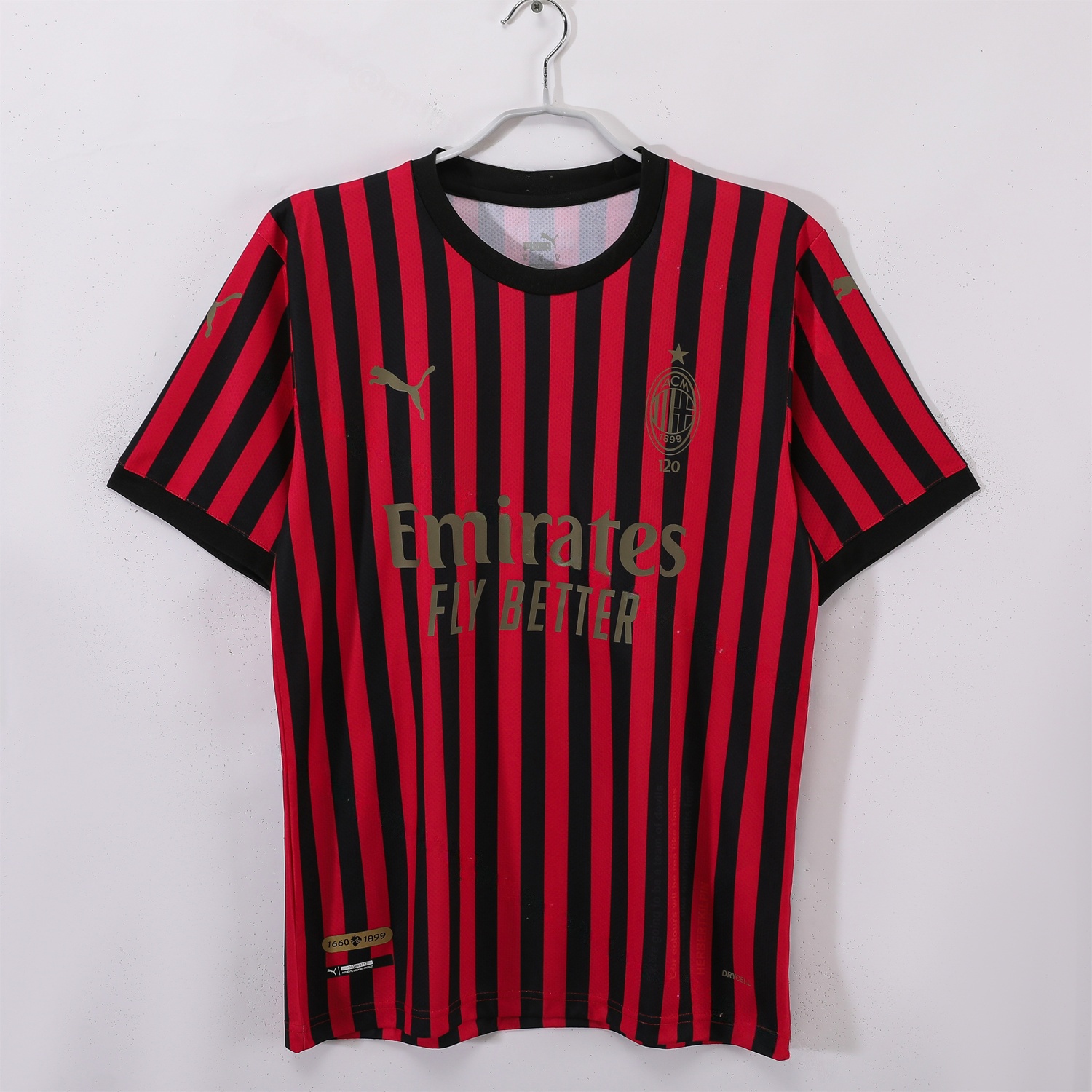 Retro AC Milan 2019 120th Anniversary Home Jersey - JerseysGala