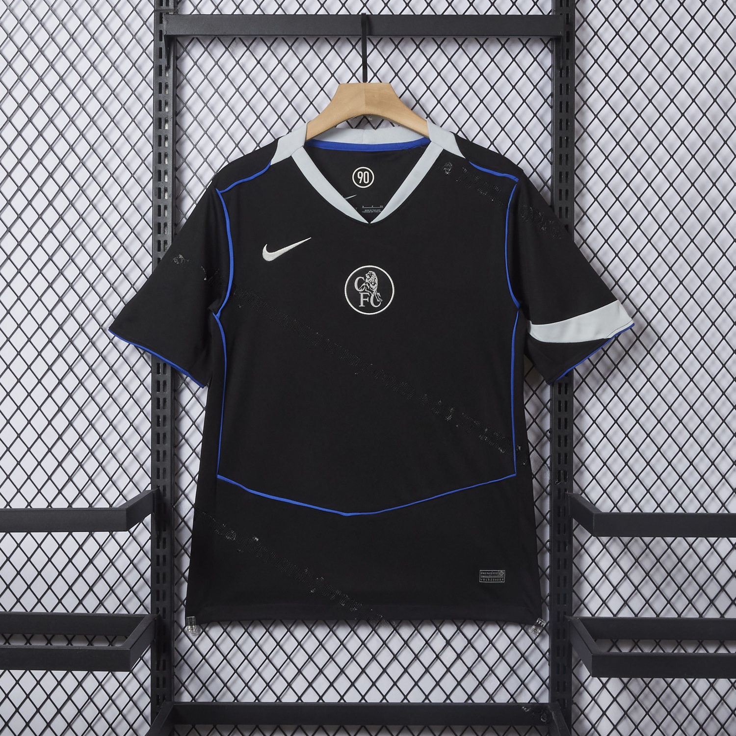 C.H.E.L.S.E.A 25-26 Third Unsponsored Black Jersey - Fans Version - JerseysGala