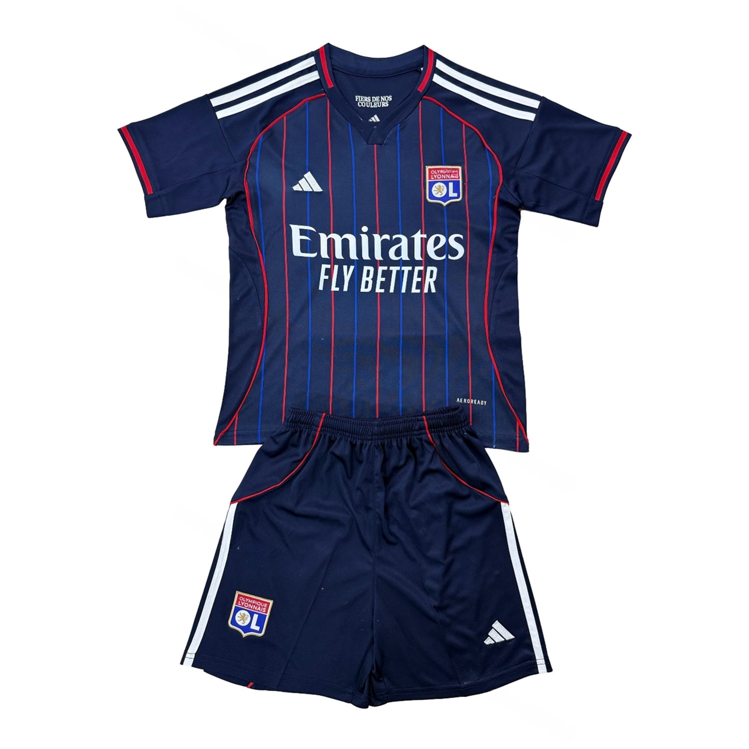 Lyon 25-26 Away Men's Adult Jersey Set - Fans Version - JerseysGala