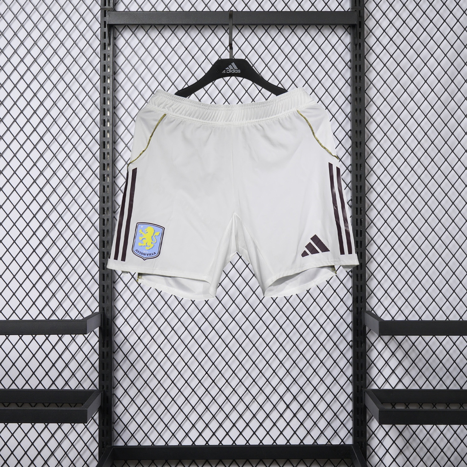 Aston Villa 25-26 Home White Shorts - Player Version - JerseysGala