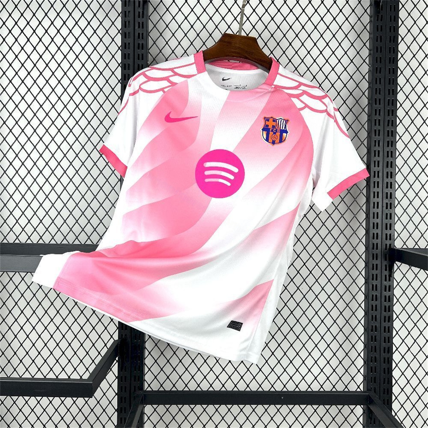 Barcelona 25-26 Pink And White Special Jersey - Fans Version - JerseysGala