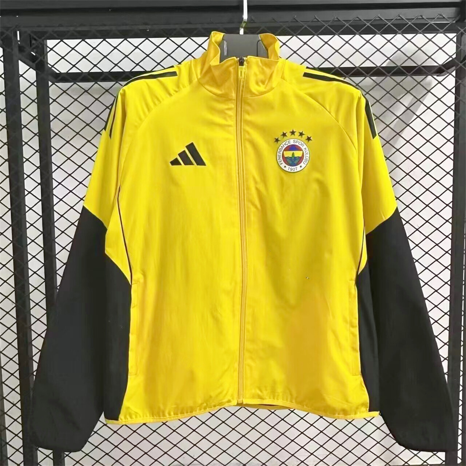 Fenerbahce 25-26 Windbreaker Jacket - Yellow - JerseysGala