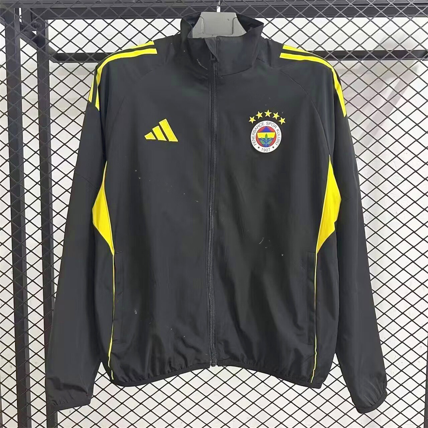 Fenerbahce 25-26 Windbreaker Jacket - Black - JerseysGala