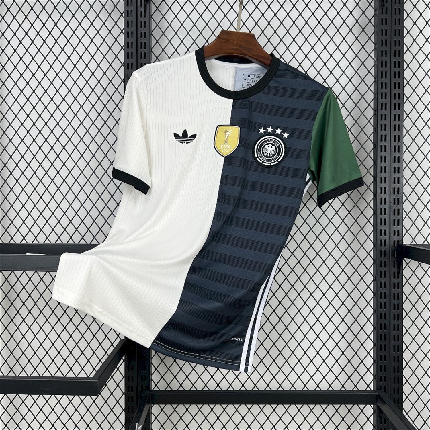 Germany 25-26 White And Black Special Jersey - Fans Version - JerseysGala
