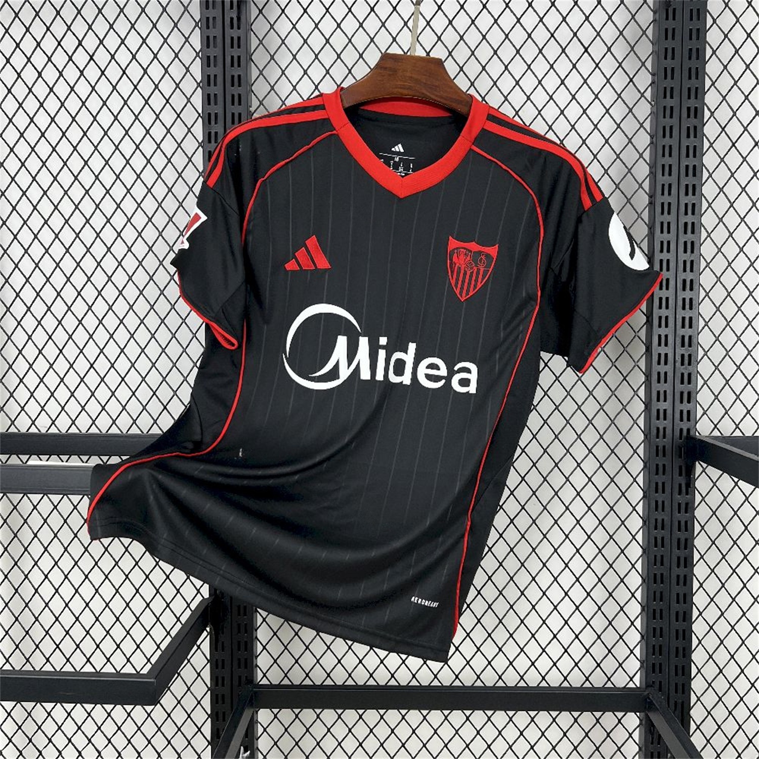 Sevilla 25-26 Third Black Jersey - Fans Version - JerseysGala