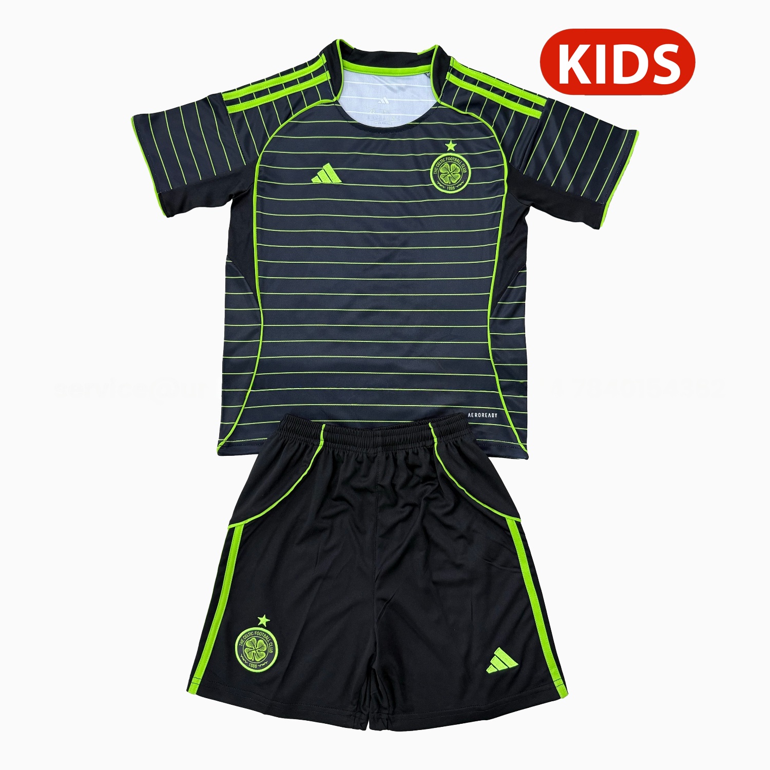 Celtic 25-26 Away Kids Kit - JerseysGala