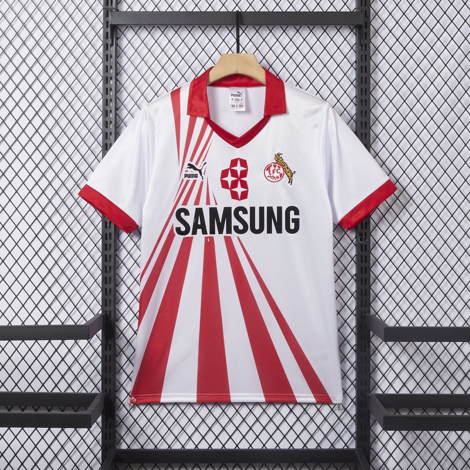 Retro 1. FC Köln 1990-91 Home Jersey - JerseysGala