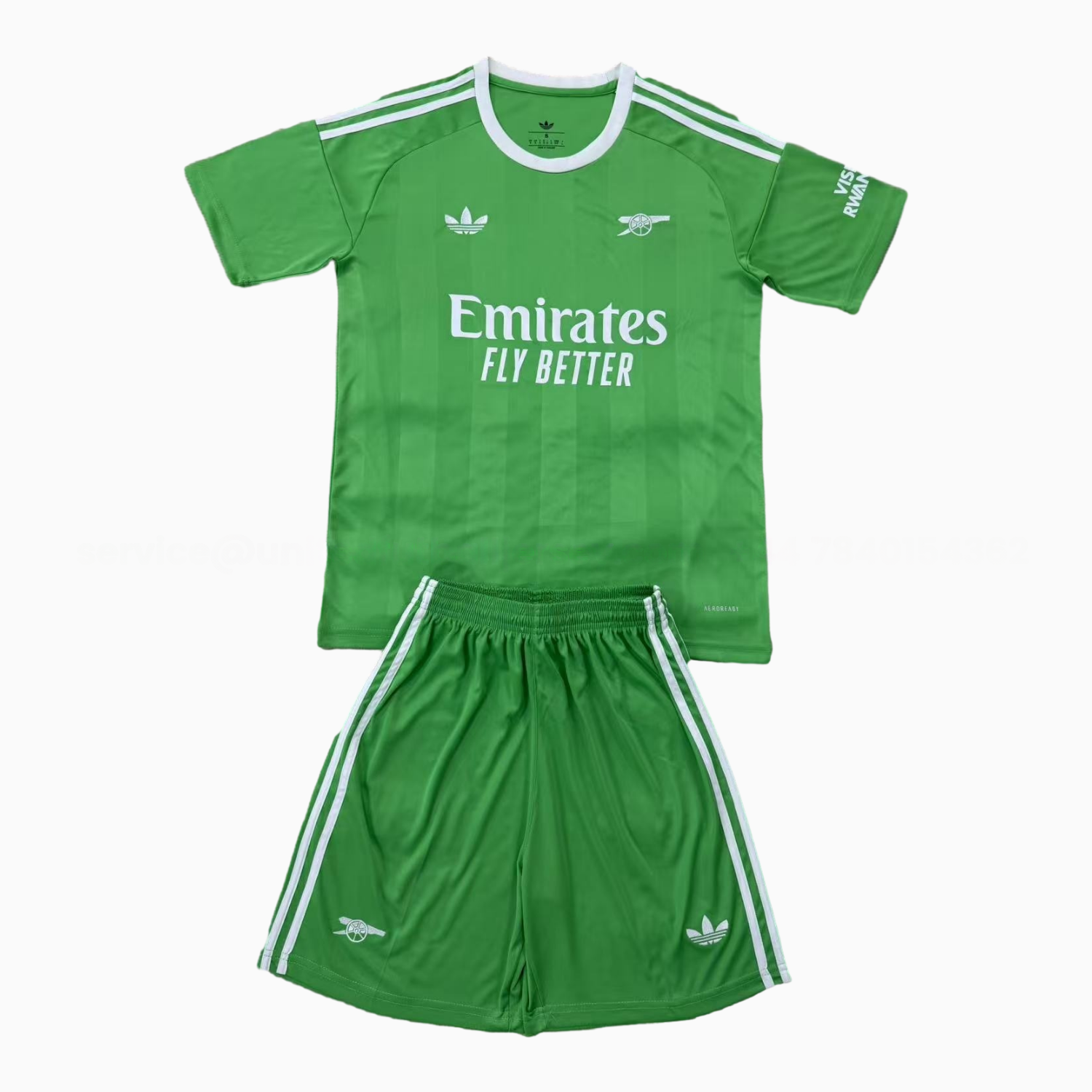 Arsenal 25-26 Green Goalkeeper Men's Adult Jersey Set - Fans Version - JerseysGala