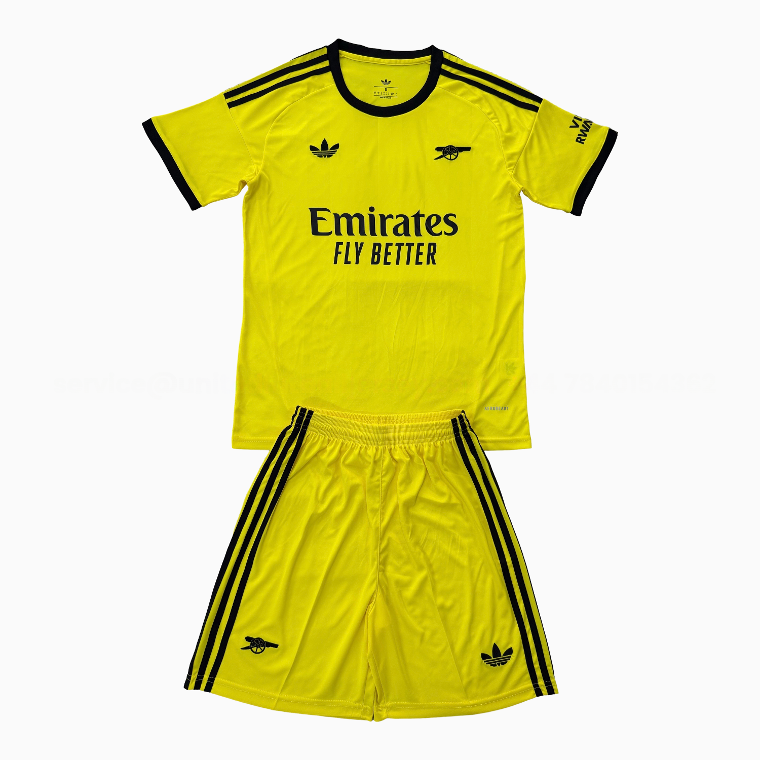 Arsenal 25-26 Yellow Goalkeeper Men's Adult Jersey Set - Fans Version - JerseysGala