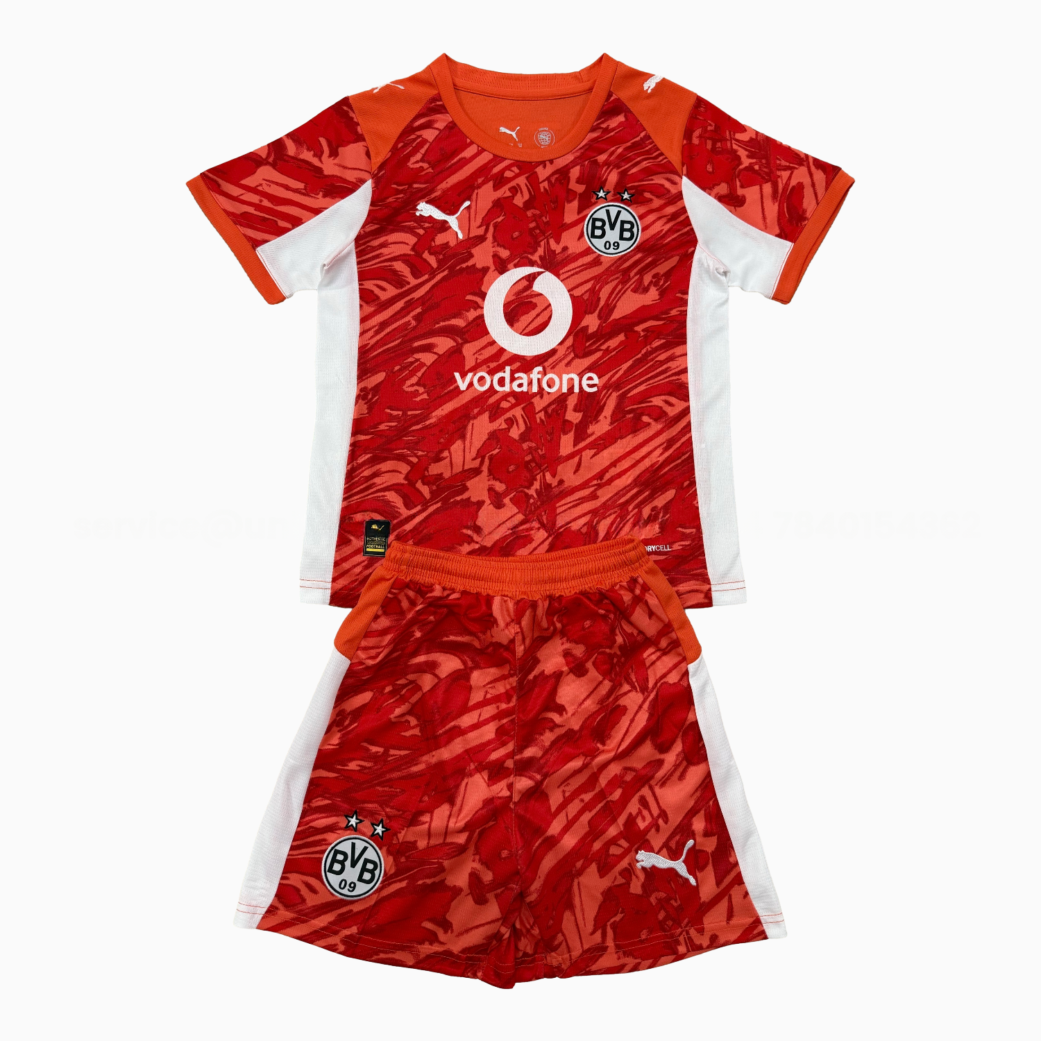 Dortmund 25-26 Orange Goalkeeper Men's Adult Jersey Set - Fans Version - JerseysGala