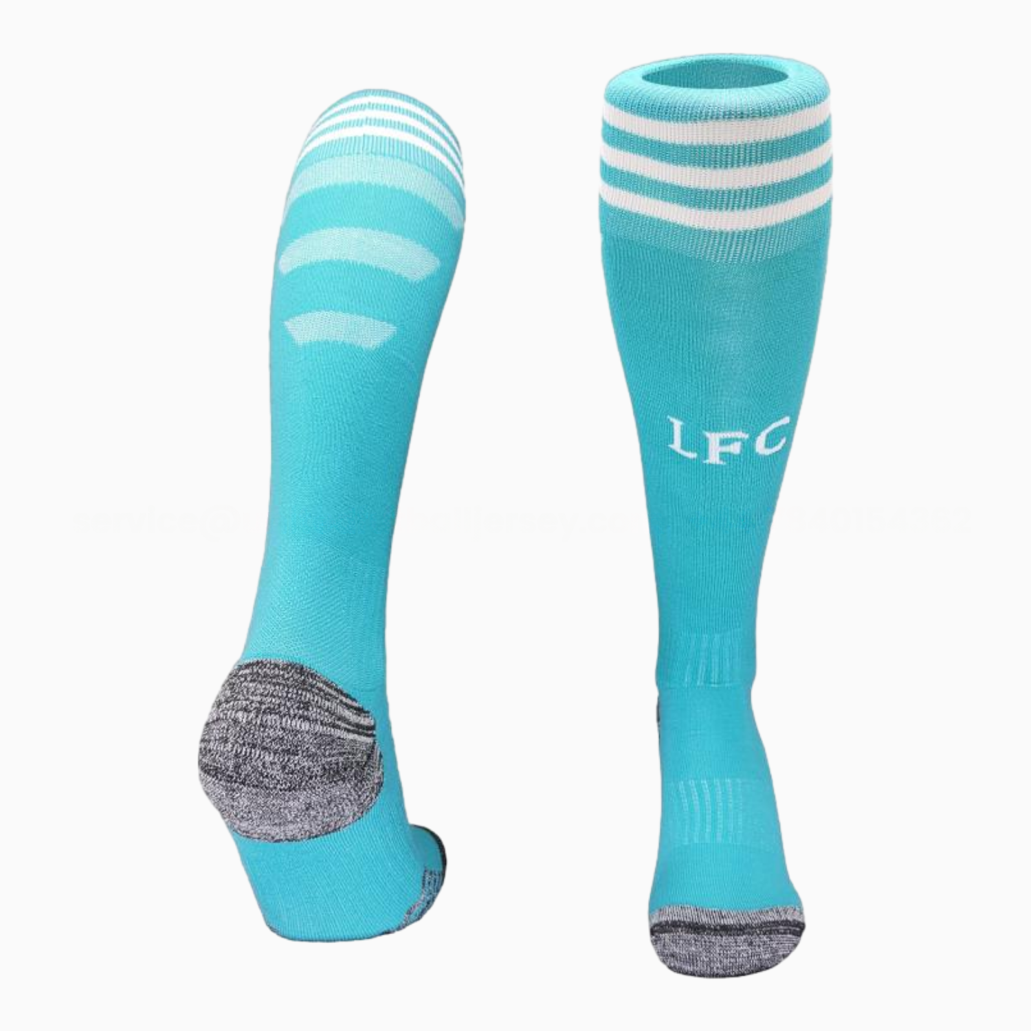 Liver.pool 25-26 Third Socks - Cyan - JerseysGala