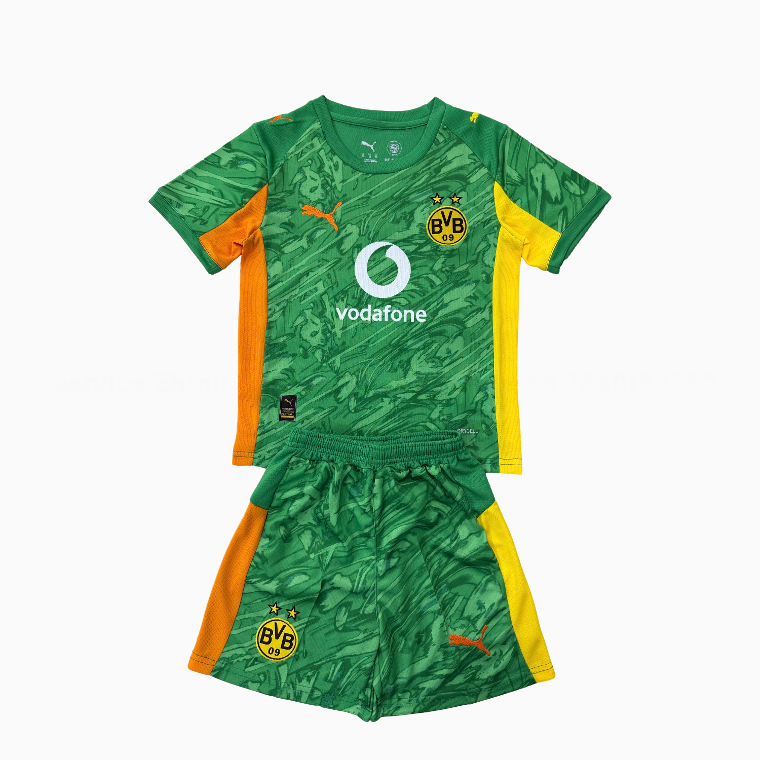 Dortmund 25-26 Green Goalkeeper Men's Adult Jersey Set - Fans Version - JerseysGala