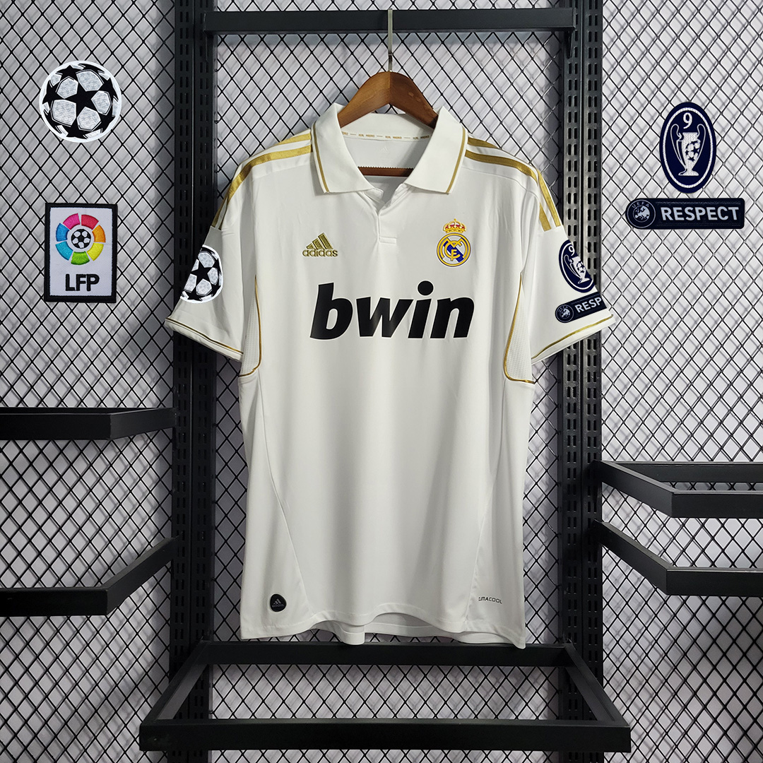 Retro Real Madrid 11-12 Home Stadium Jersey - JerseysGala