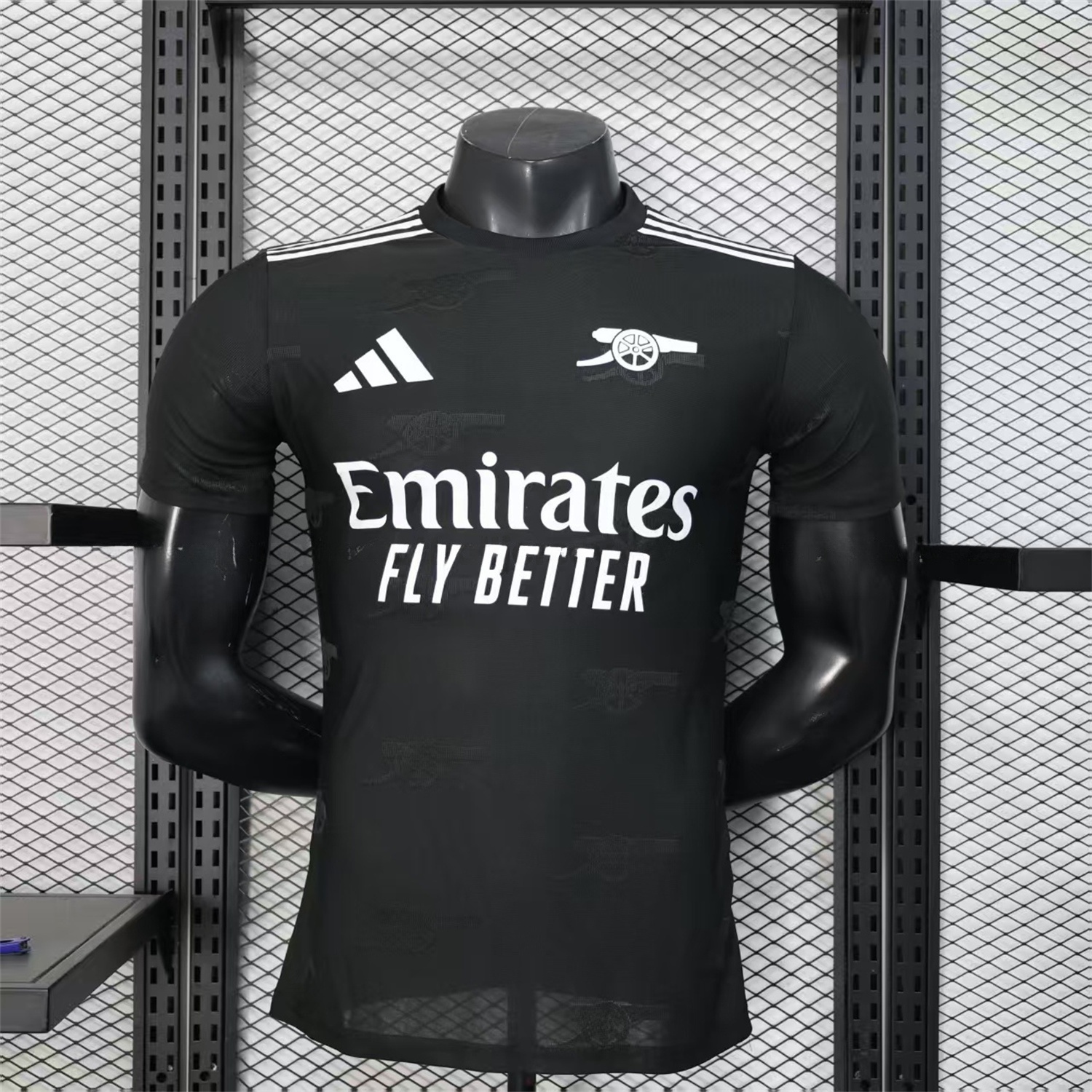 Arsenal 25-26 Pure Black Special Jersey - Player Version - JerseysGala