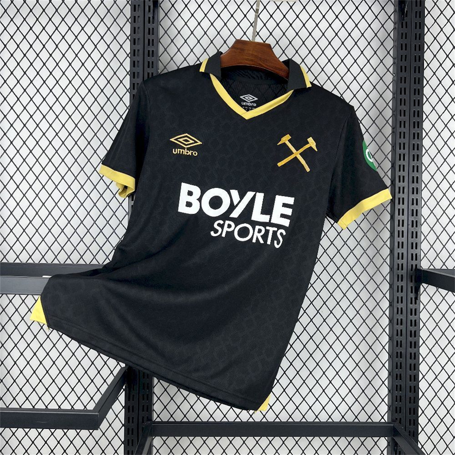 West Ham United 25-26 Third Black Jersey - Fans Version - JerseysGala