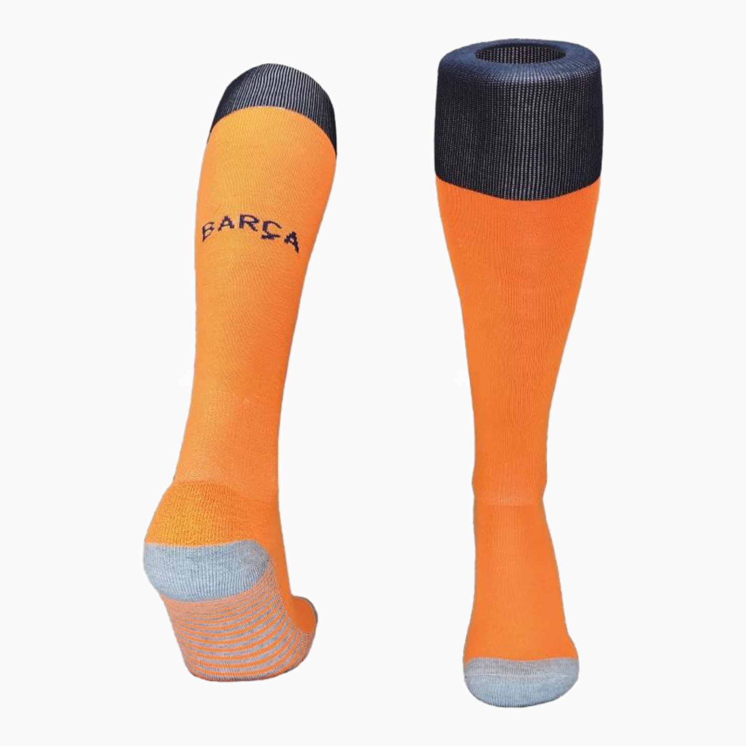 Barcelona 25-26 Third Socks - Orange - JerseysGala