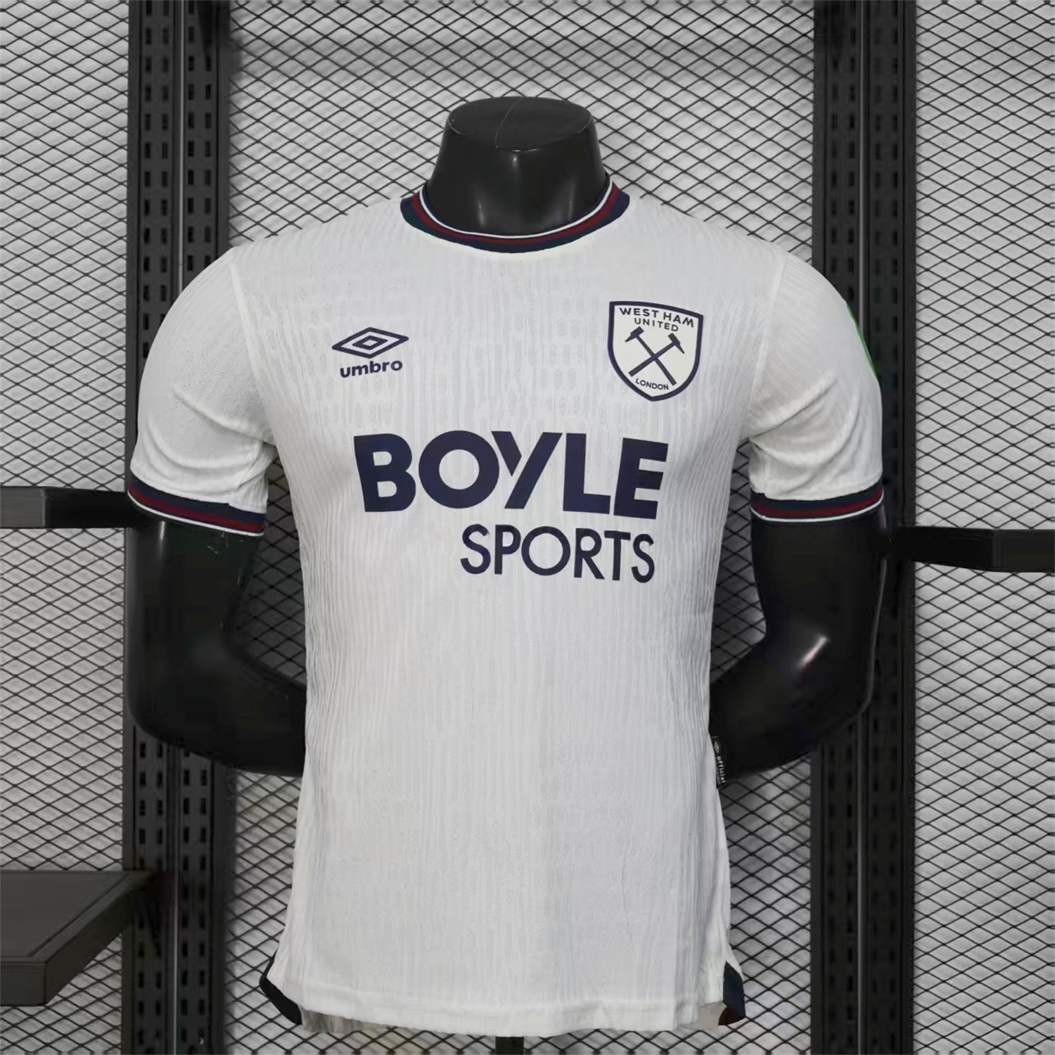 West Ham United 25-26 Away Jersey - Player Version - JerseysGala